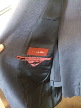 Traje Hombre Emilio Tucci Azul