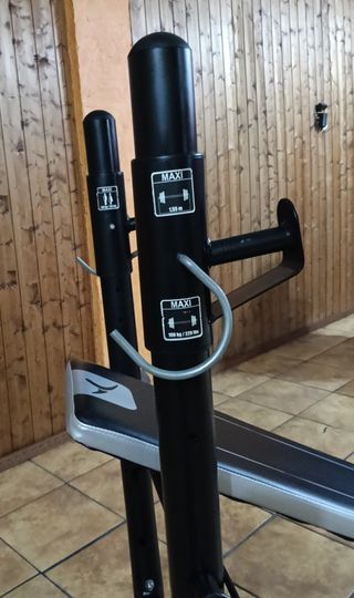 Lote de aparatos de gimnasio