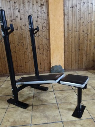 Lote de aparatos de gimnasio
