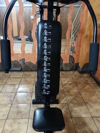 Lote de aparatos de gimnasio