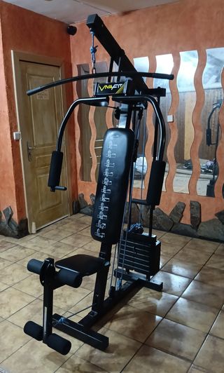 Lote de aparatos de gimnasio