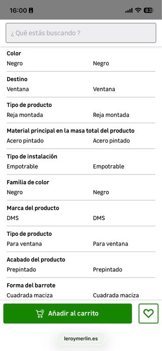 Rejas de hierro para ventana