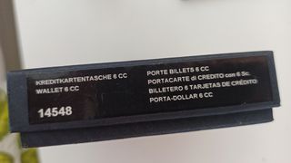 Cartera Montblanc Negra