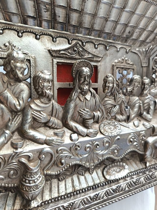 Cuadro relieve La Última Cena