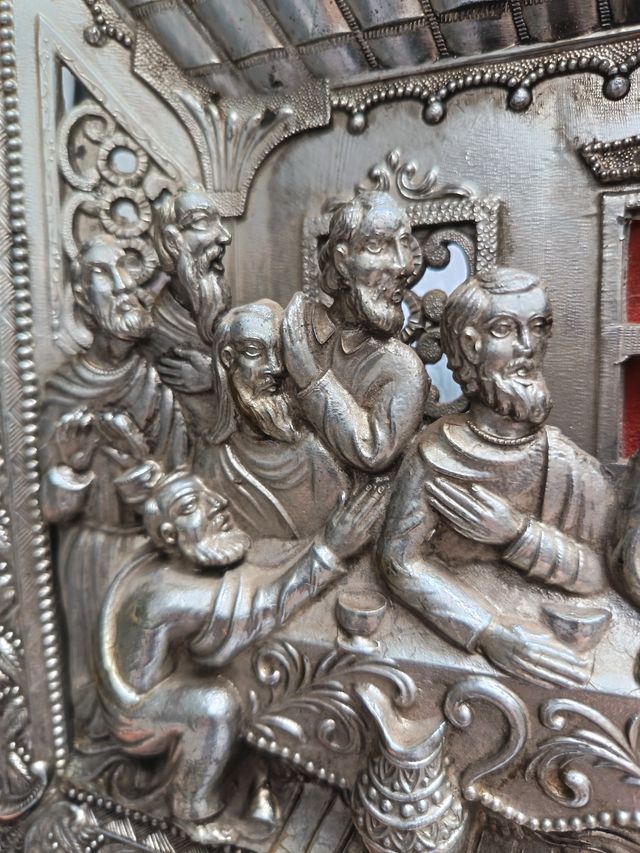 Cuadro relieve La Última Cena
