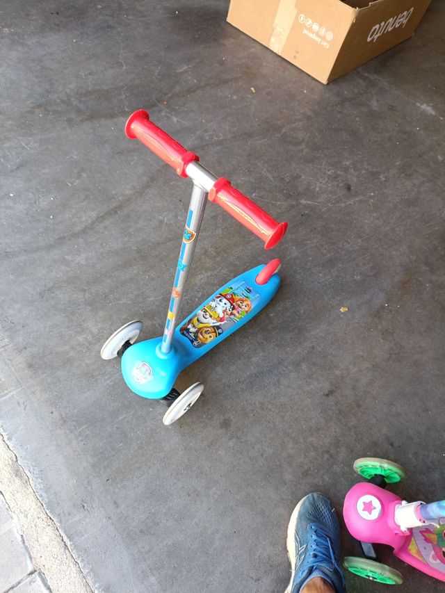 Patinete Patrulla Canina 3 Ruedas