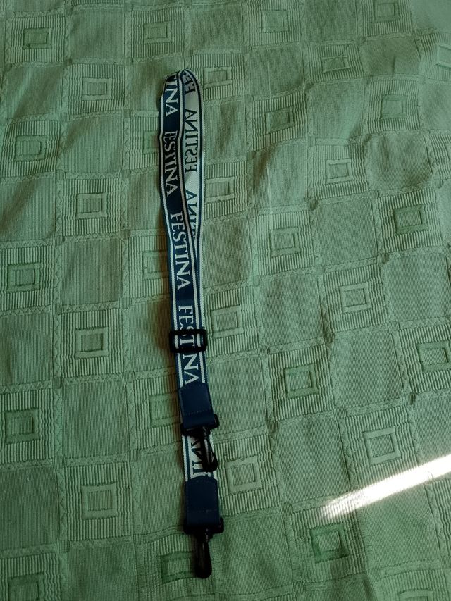 Bolso Festina azul y blanco