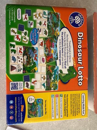 Juego Orchard Toys Dinosaur Lotto