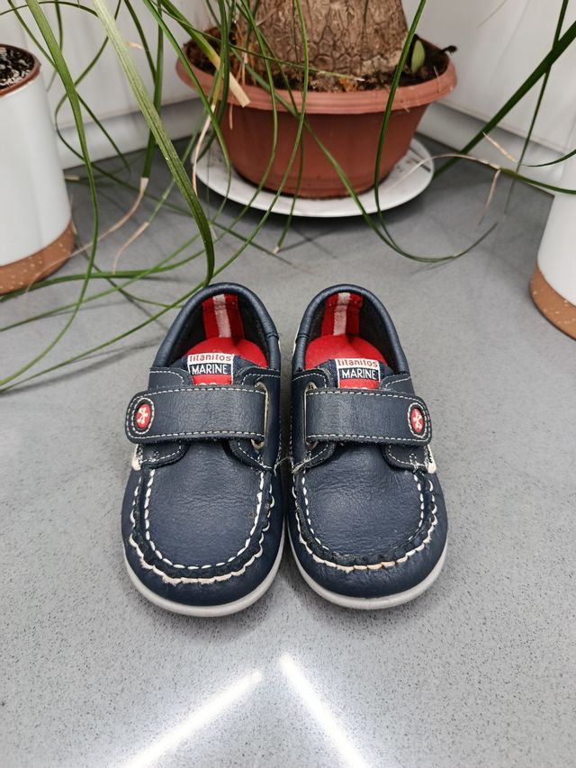 Zapatos Titanitos Marino Talla 22