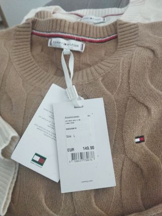 Jersey Lana Merino Tommy Hilfiger de mujer