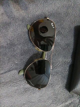 Gafas de sol Ray-Ban P plateadas