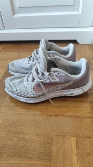 Zapatillas Nike Running Talla 38 Gris Rosa