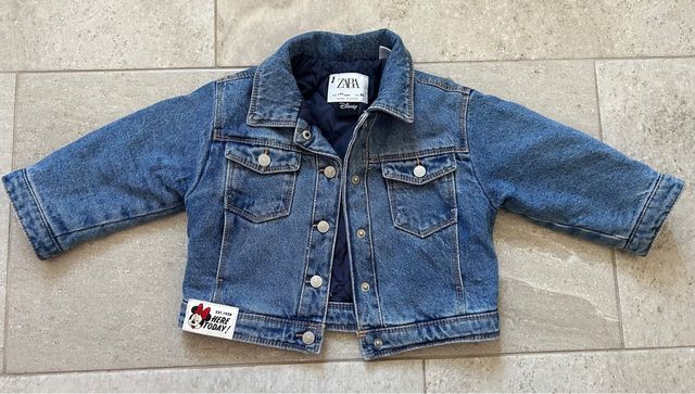 Cazadora vaquera Minnie Mouse Zara 1-2 años
