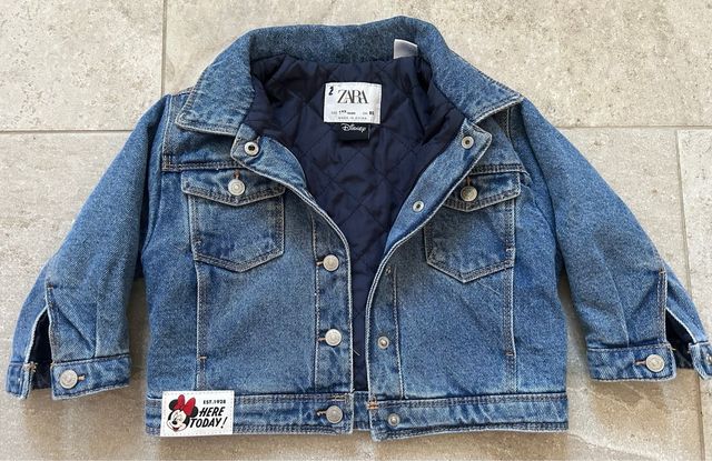 Cazadora vaquera Minnie Mouse Zara 1-2 años