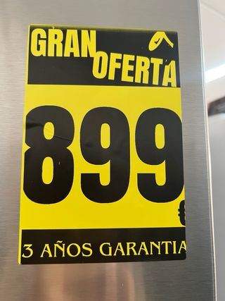 Nevera acero samsung