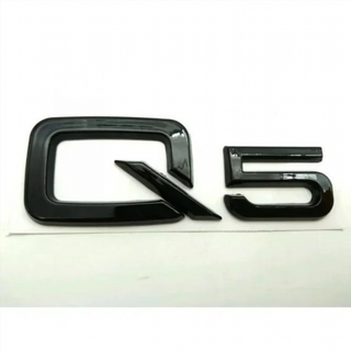 Emblema LOGO AUDI Q5 negro