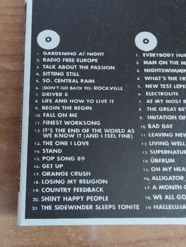 R.E.M. Part Lies Part Heart 2 CD