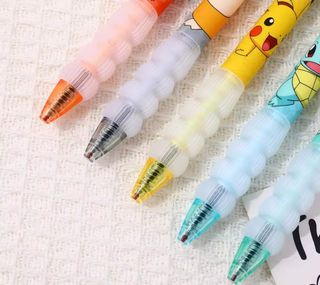 Pack 5 Bolígrafos Pokémon gel color negro