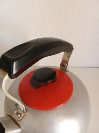 2 cafeteras vintage aluminio 1 x 20€