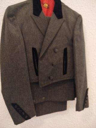 Traje corto campero Gris Oscuro