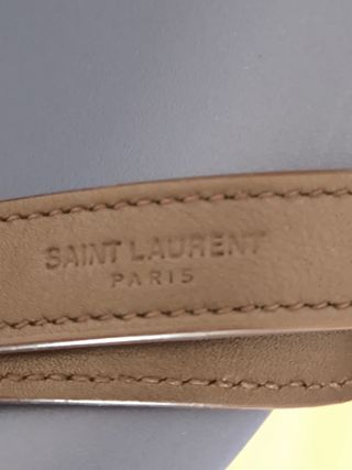 Bolso YSL Rafia Piel Cadena