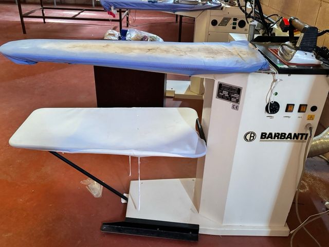 Mesa de plancha industrial