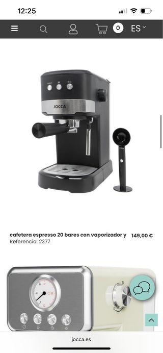 Cafetera Espresso Jocca 20 Bares