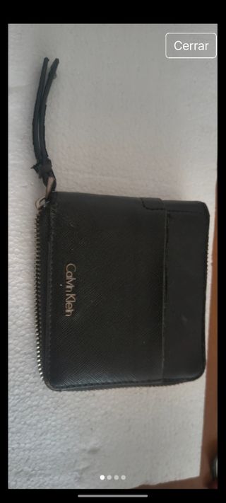 Cartera Billetera Calvin Klein Negra
