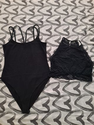 Conjunto lencería negro