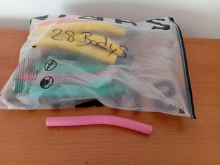 Rulos de peluquería SHEIN rosas