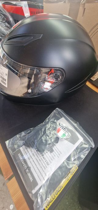 AGV - K1 S E2206, Casco Moto Integral Hombre ECE