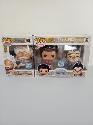 Funko Pop! One Piece Luffy Gear Five & Luffy Foxy