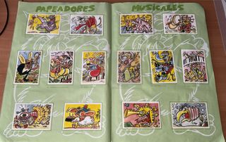 Álbum Monstruos Locos Locos - Cromos Ros