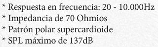 MICRÓFONO PARA BOMBO B-52