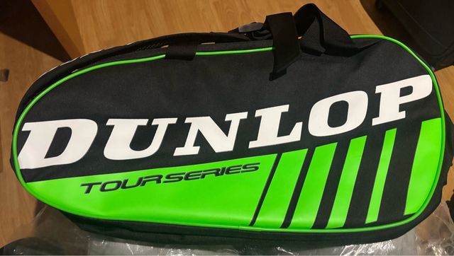 Paletero Dunlop Tourseries 37L Negro/Verde