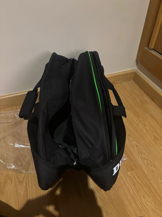 Paletero Dunlop Tourseries 37L Negro/Verde