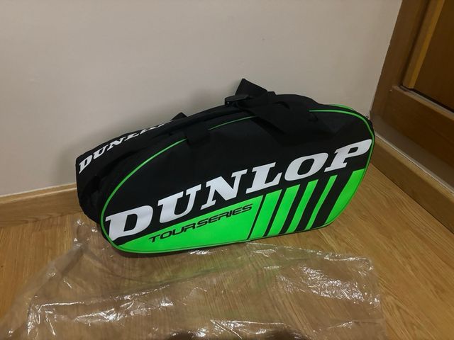 Paletero Dunlop Tourseries 37L Negro/Verde