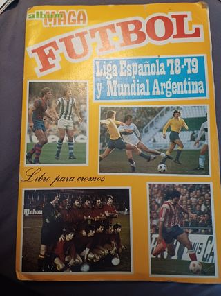 Álbum cromos fútbol Liga Española 78-79