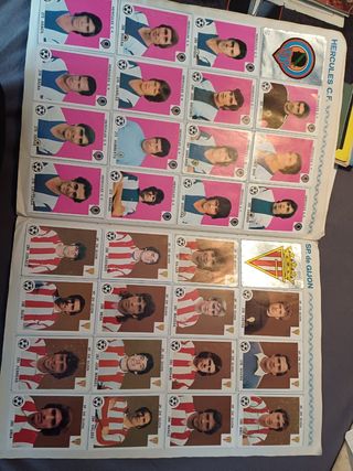 Álbum cromos fútbol Liga Española 78-79