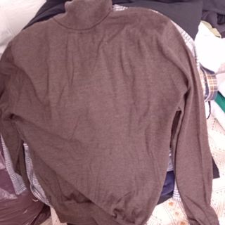 Jersey Roberto Verino cuello alto marrón