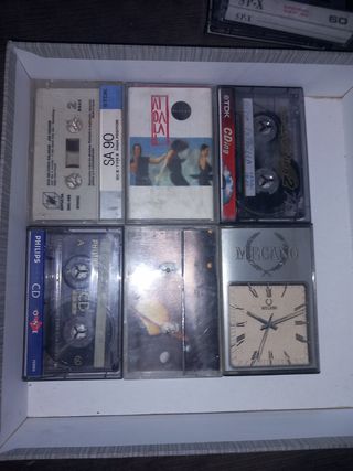 Lote 6 Casetes: Joe Cocker, Mecano, TDK
