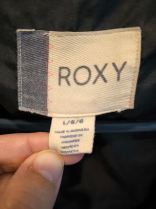 Cazadora acolchada Roxy negra