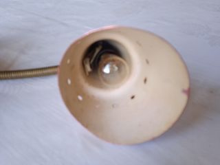 Lámpara Vintage Metálica Rosa y Dorada
