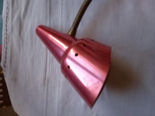 Lámpara Vintage Metálica Rosa y Dorada