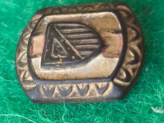 Botón Escudo Atlético de Madrid Dorado Antiguo