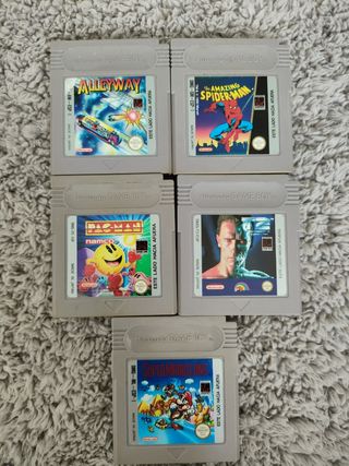 Pack 5 Juegos Game Boy Nintendo ESP