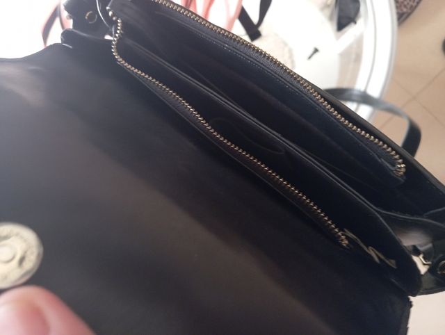 Zaino Eastpak rosa con borsetta perle tutto 15 eur