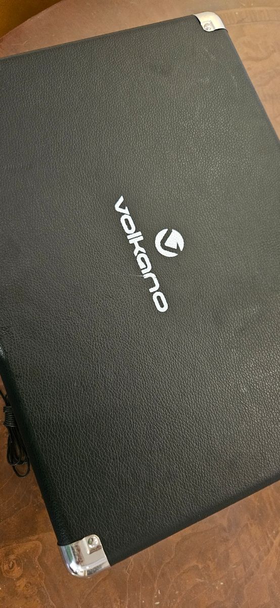 Custodia per giradischi Volkano nera