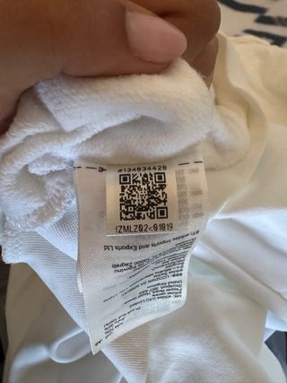 Sudadera Adidas Blanca