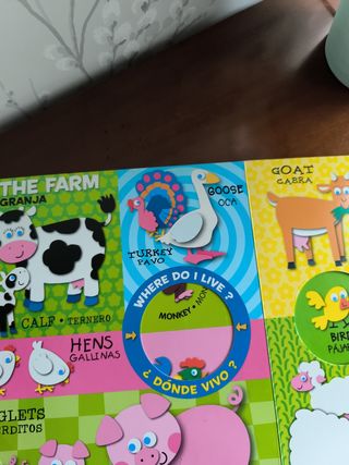 Animals (los animales) (Ruleta bilingüe) (Spani...